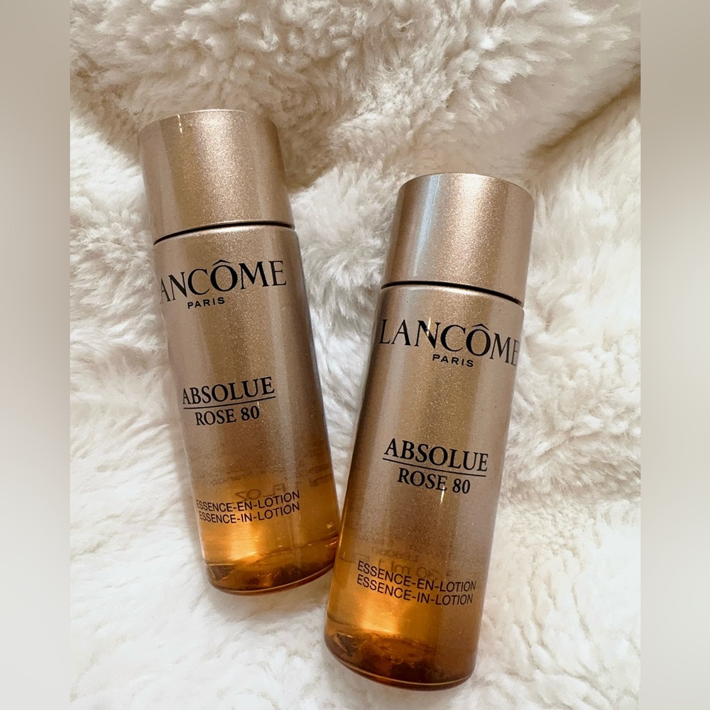 Lot of 2: Lancôme Absolue Rose 80 Essence Lotion Hydrating Toner Mini 30ml 1oz
